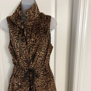 Animal Print Vest